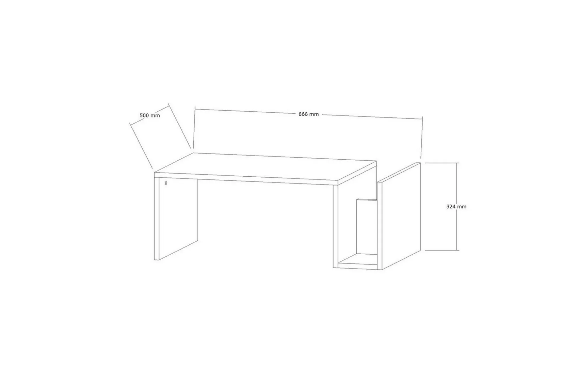 Vimenil Soffbord 87 cm