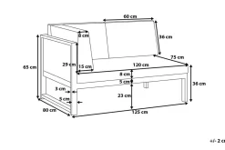 Vinci Loungegrupp Utomhus 120 cm