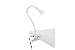 Viper LED klämlampa vit