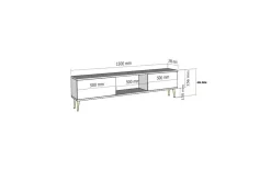 Virdel Tv-bänk 150 cm
