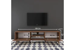 Virkesbo Tv bänk med Förvaring 180 cm