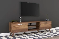 Virkesbo Tv bänk med Förvaring 180 cm