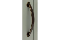 Vitrin Selma Salviagrön/fläck/vax