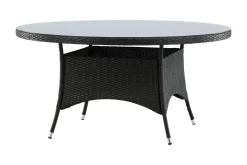 Volta Matbord Utomhus Rund Ø150 cm Svart