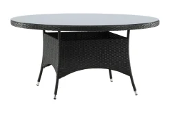 Volta Matbord Utomhus Rund Ø150 cm Svart