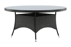 Volta Matbord Utomhus Rund Ø150 cm Svart