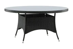 Volta Matbord Utomhus Rund Ø150 cm Svart