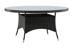 Volta Matbord Utomhus Rund Ø150 cm Svart