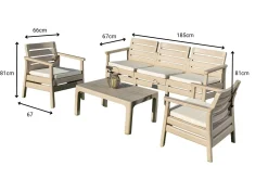 Vomira Loungegrupp utomhus