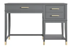 Westerleigh Höj-och Sänkbart Skrivbord 116 cm Förvaring Lådo