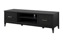 Westerleigh TV-bänk 152x50 cm Svart