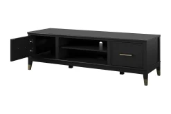 Westerleigh TV-bänk 152x50 cm Svart