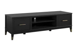 Westerleigh TV-bänk 152x50 cm Svart