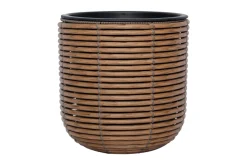Wicker Blomkruka D27xH28 cm Brun