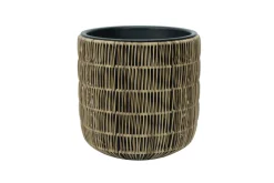 Wicker Blomkruka D35xH36 cm Ljusbrun