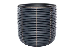 Wicker Blomkruka D27xH28 cm Svart