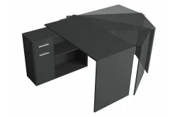 Wickston Skrivbord 120 cm Anthracite
