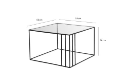 Wijkan Soffbord 55 cm