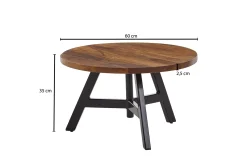 Wilhem Soffbord 60 cm Rund