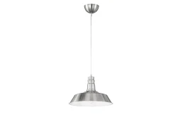 Will Taklampa E27 borstad stål