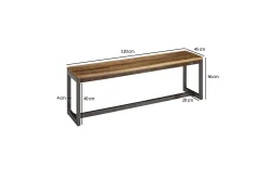 Willowdale Sittbänk 120 cm