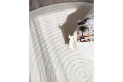 Wiltonmatta Hawaii Circle 280x280 cm, Creme