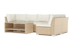 Wisconsin utomhus L-soffa 5-sits vändbar