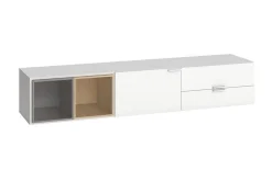 4You Mediabänk 187 cm Vit