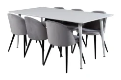 Ypas Matgrupp 180 cm inkl 6 Valeri Stolar