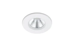 Zagros LED infälld Spotlight IP65 mattvit rund
