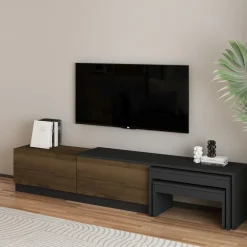 Zalven TV-bänk 180x36x30 cm