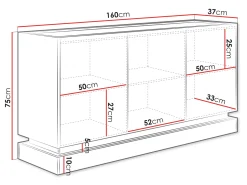 Zelric Skänk 160x37 cm