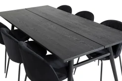 Zenazmi Förlängningsbar Matgrupp 195 cm inkl 6 Foyos Stolar