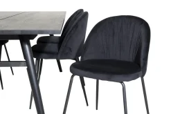 Zenazmi Förlängningsbar Matgrupp 195 cm inkl 6 Foyos Stolar