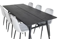 Zenazmi Förlängningsbar Matgrupp 195 cm inkl 6 Ypas Stolar