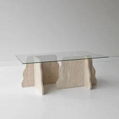 Zevric Soffbord 65x105 cm Rektangulär Glas