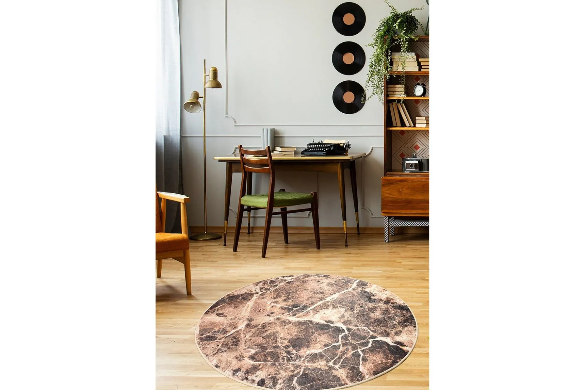 Zithunzi Matta Rund 100 cm