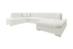 Zumar 5-sits Hörnbäddsoffa White