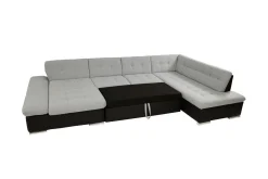 Zumar 5-sits Hörnbäddsoffa White