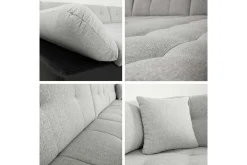 Zumar 5-sits Hörnbäddsoffa White